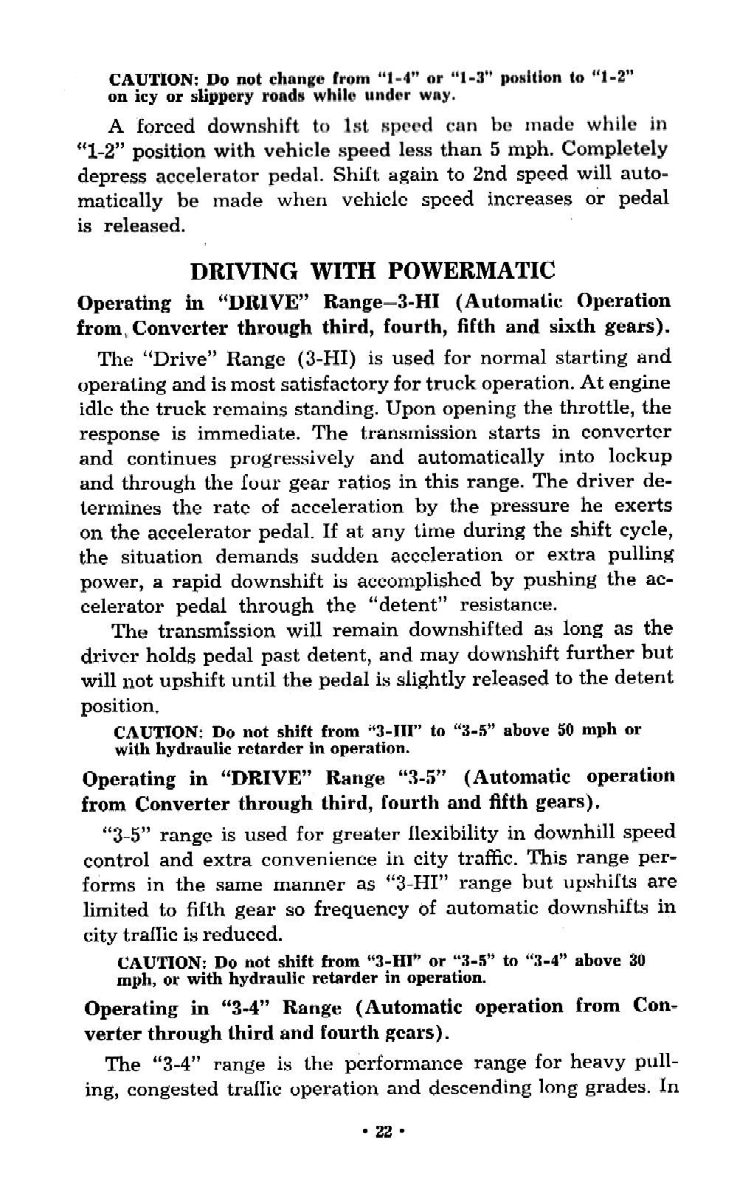 1959 Chevrolet Truck Operators Manual Page 73